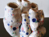 Tulpenvaas, keramiek 15 cm hoog