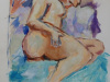 1_3Model-op-blauw-kleed-50x60