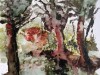 Aquarel en inkt (bister)