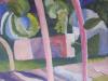 Roze bomen